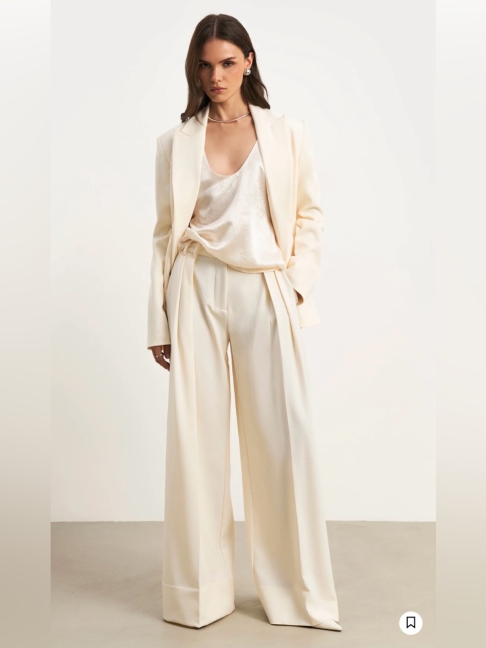 Because of Alice -  Pleated Ultra Wide Trouser